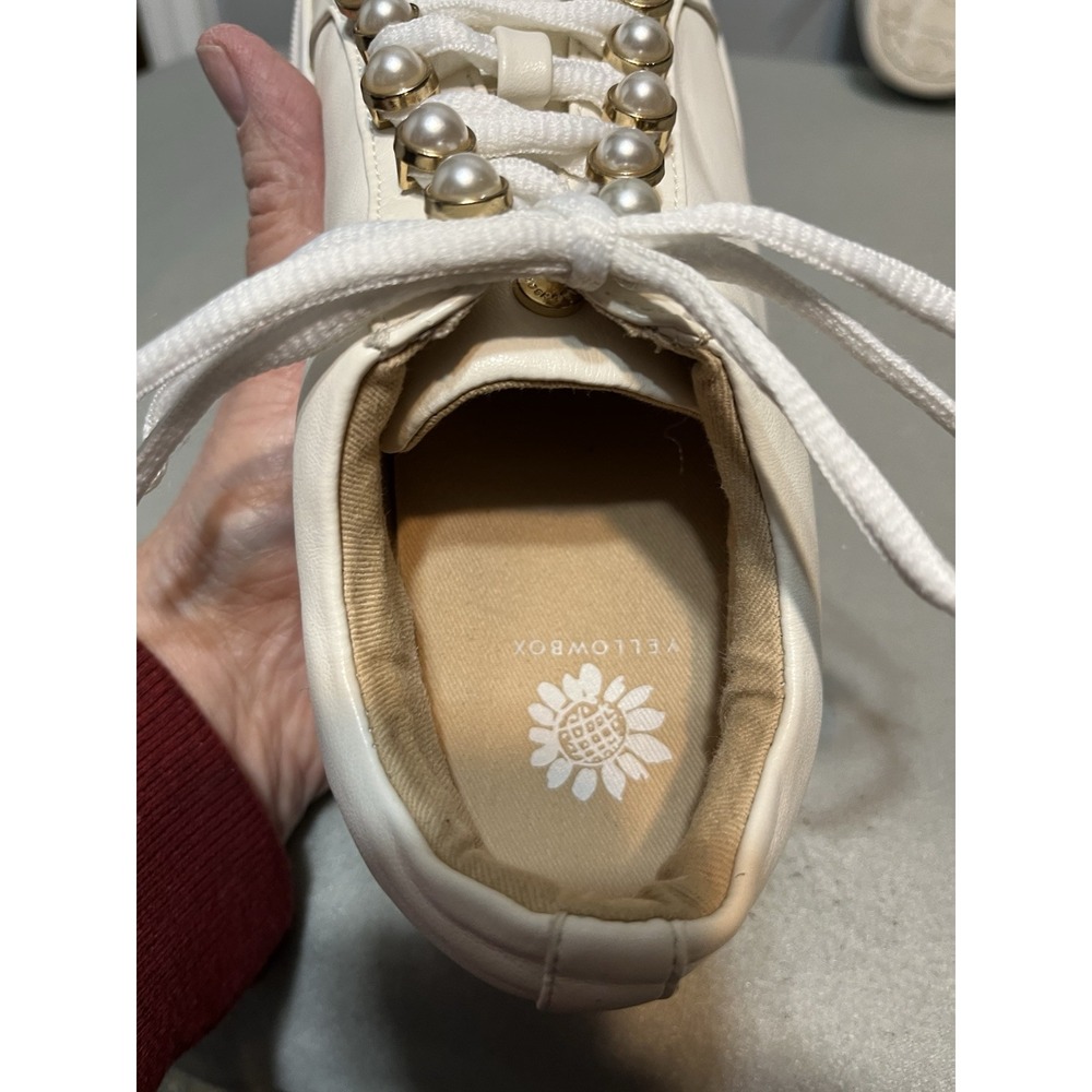 Yellowbox Pearl Laceup Sneakers Espie Sz 6 - Picture 9 of 10